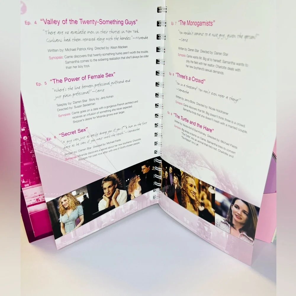 Sex and the City 2005 DVD The Complete Series - Bright Pink Box Set